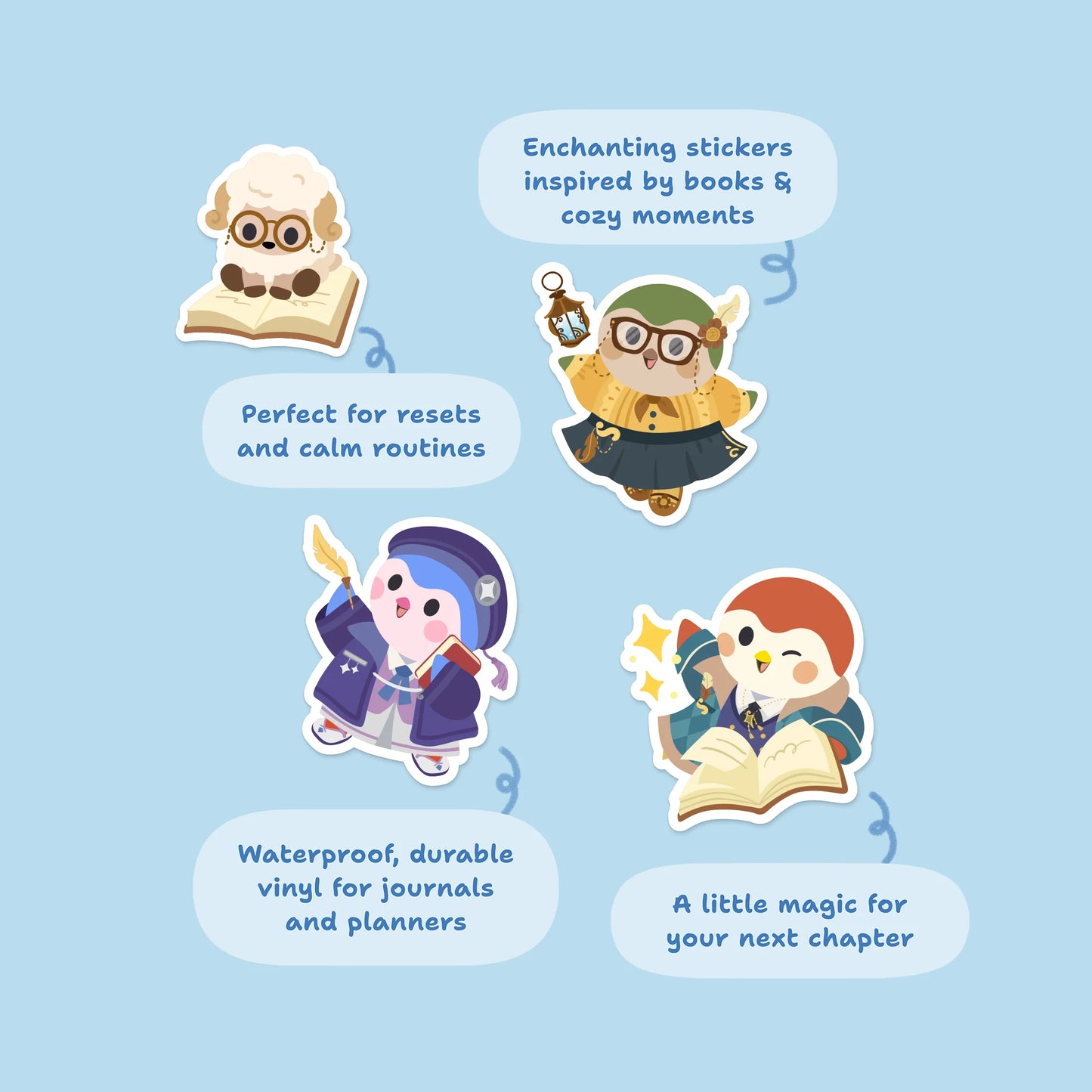 Enchanted Library Seasonal Sticker Pack