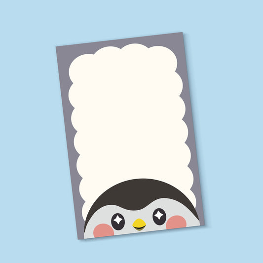 Finch Birb Head Notepad - A5 Colorful Journal