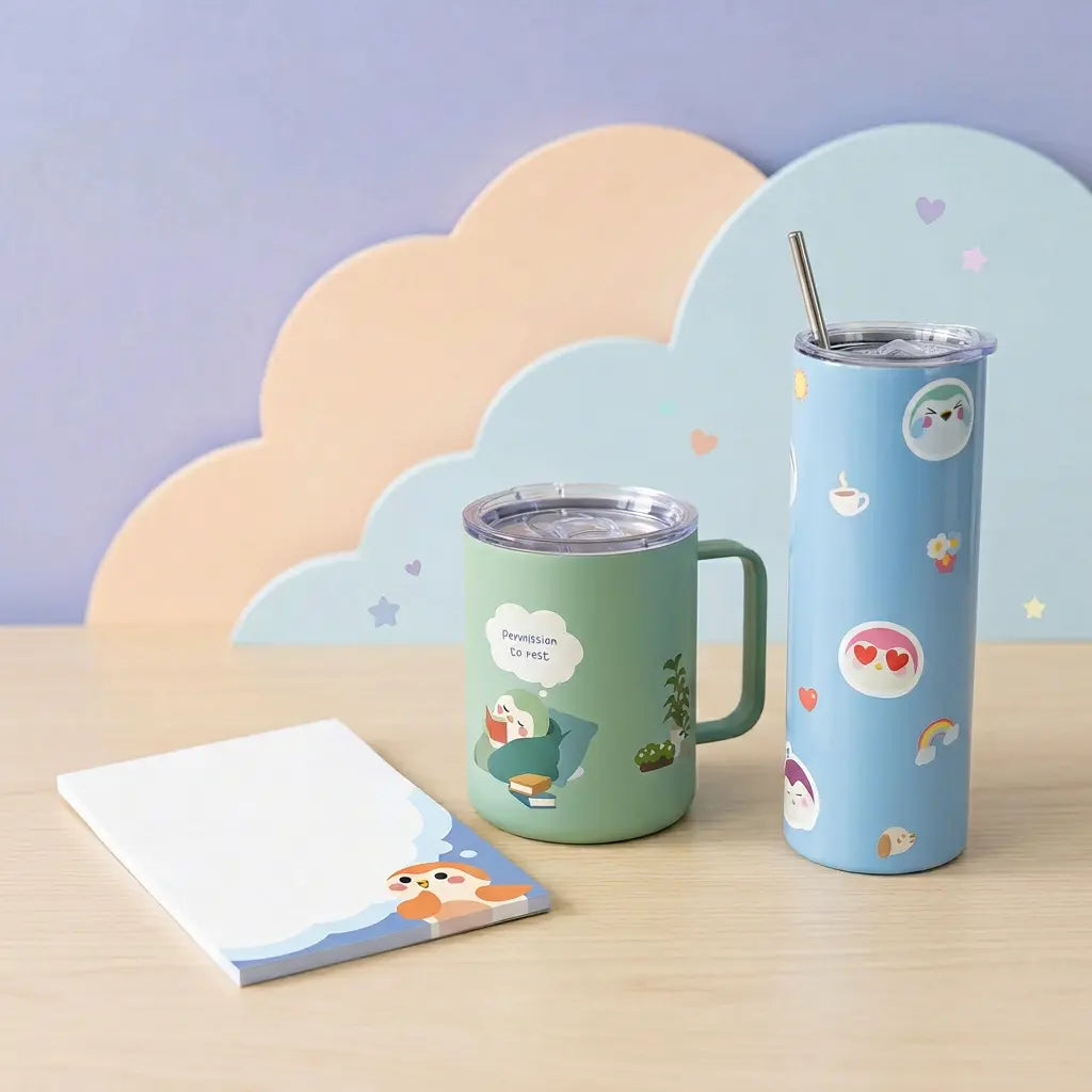 Daily Rituals (Drinkware & Notepads)