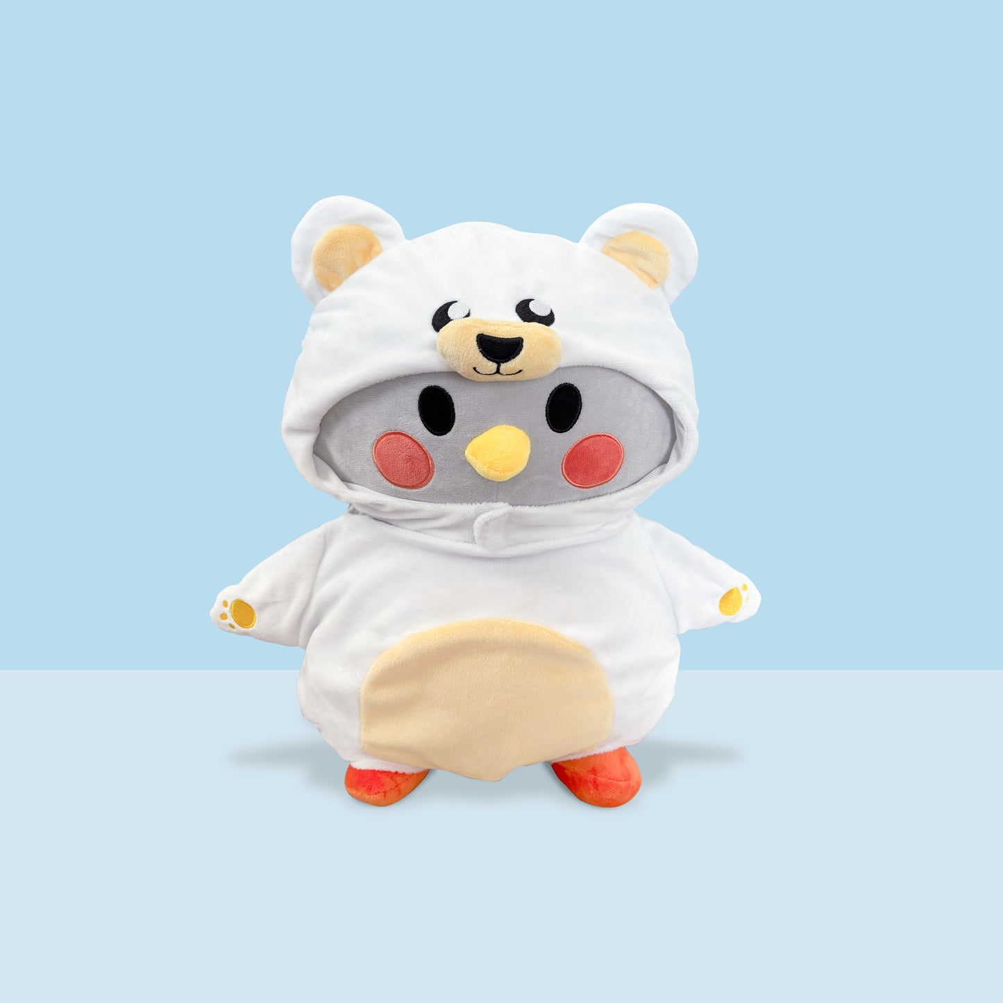 Classic Finch with Removable Bear Costume and Sticker Pack