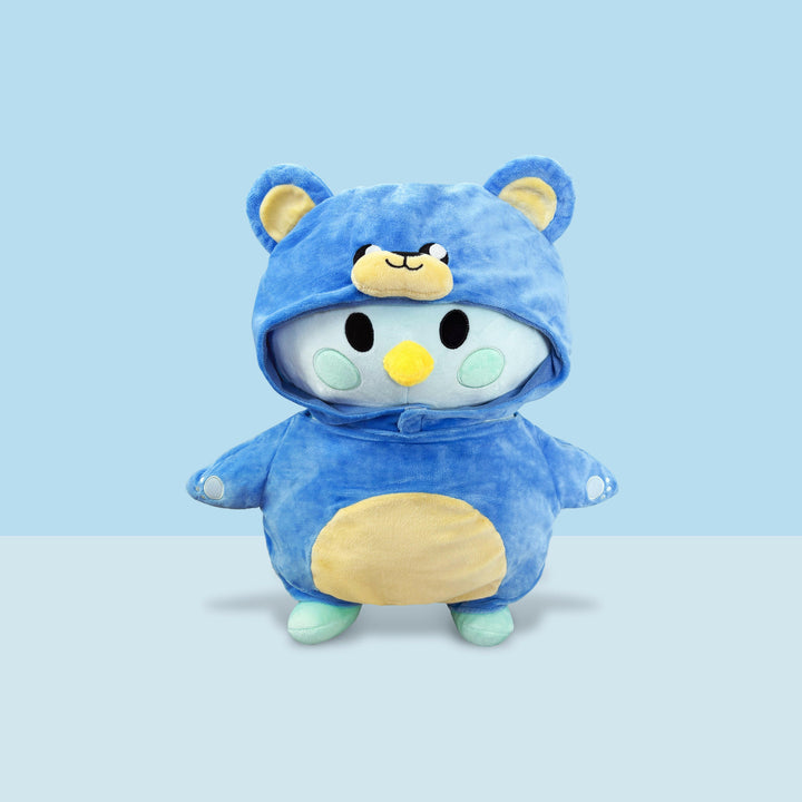 Blue Plushie: Where Soft Self-Care Begins - Finch 