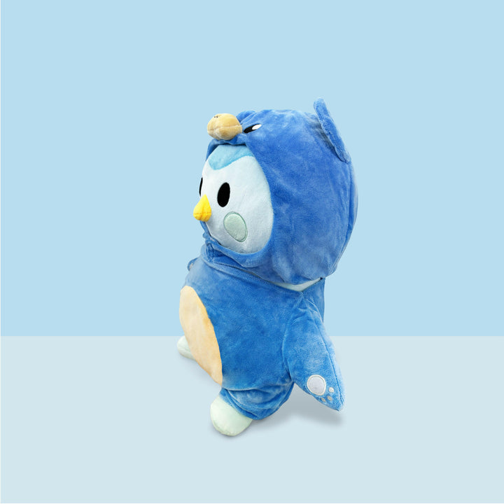 Blue Plushie: Where Soft Self-Care Begins - Finch 