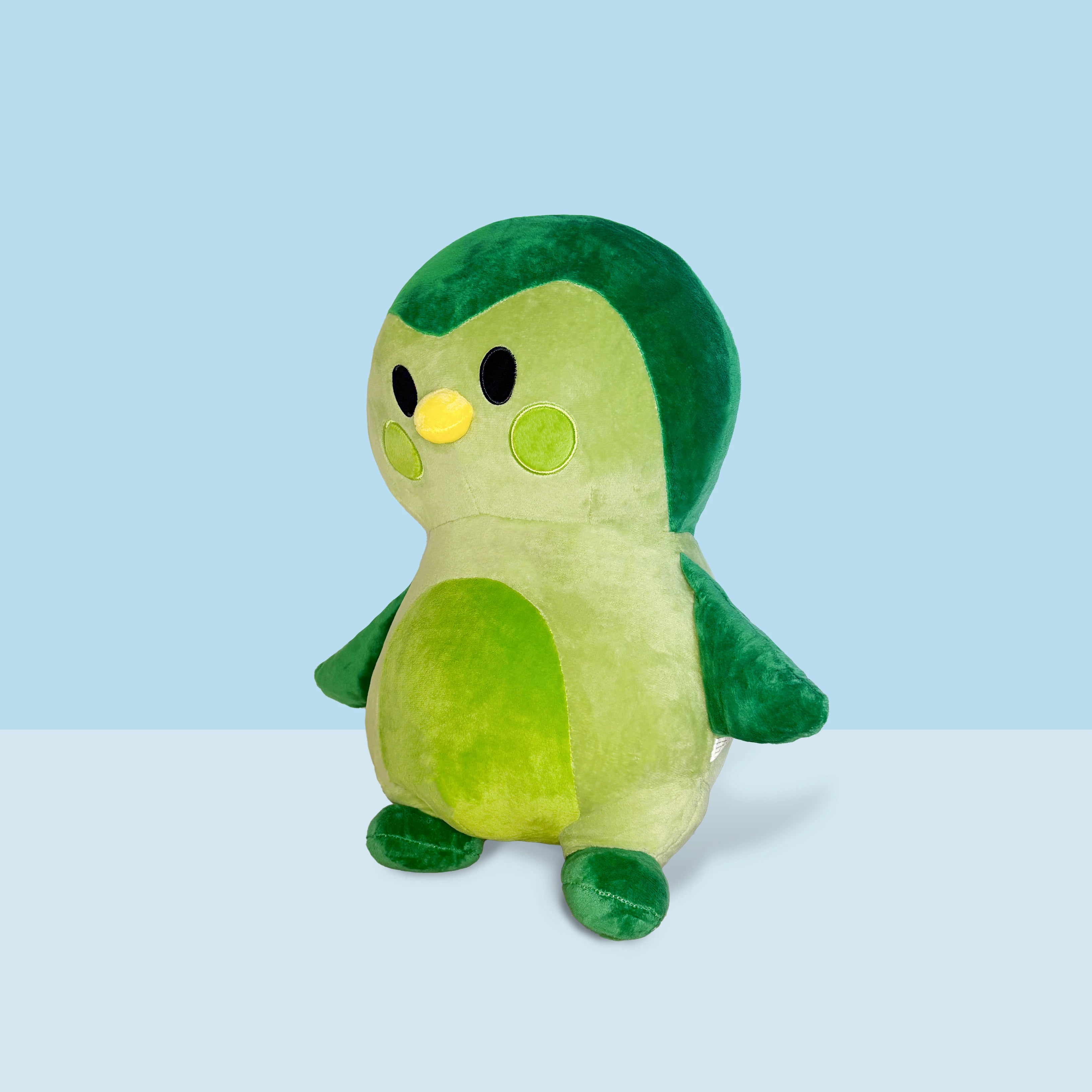 Green Plushie: Where Soft Self-Care Begins - Finch 
