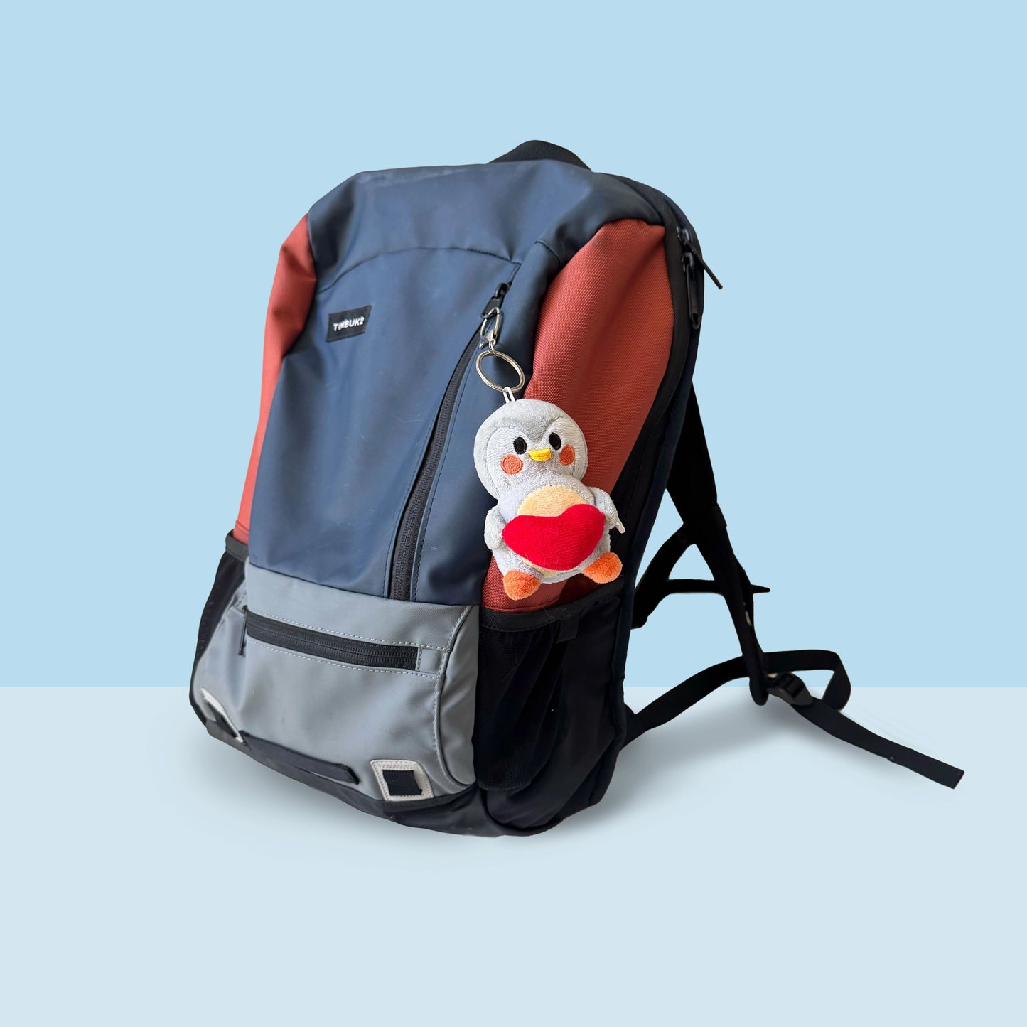 Finch Bag Charm with Heart - Finch 