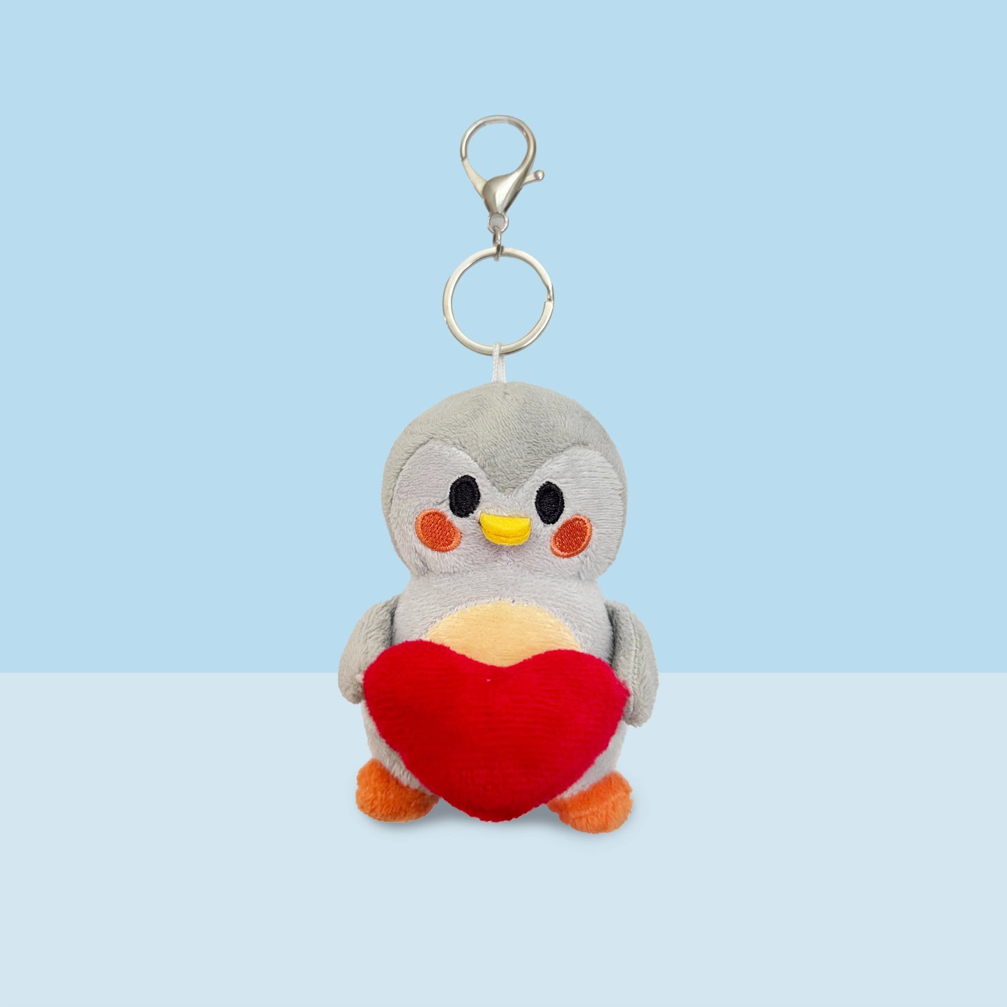 Finch Bag Charm with Heart - Finch 