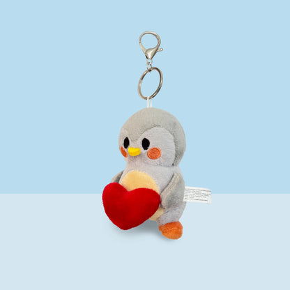 Finch Bag Charm with Heart - Finch 