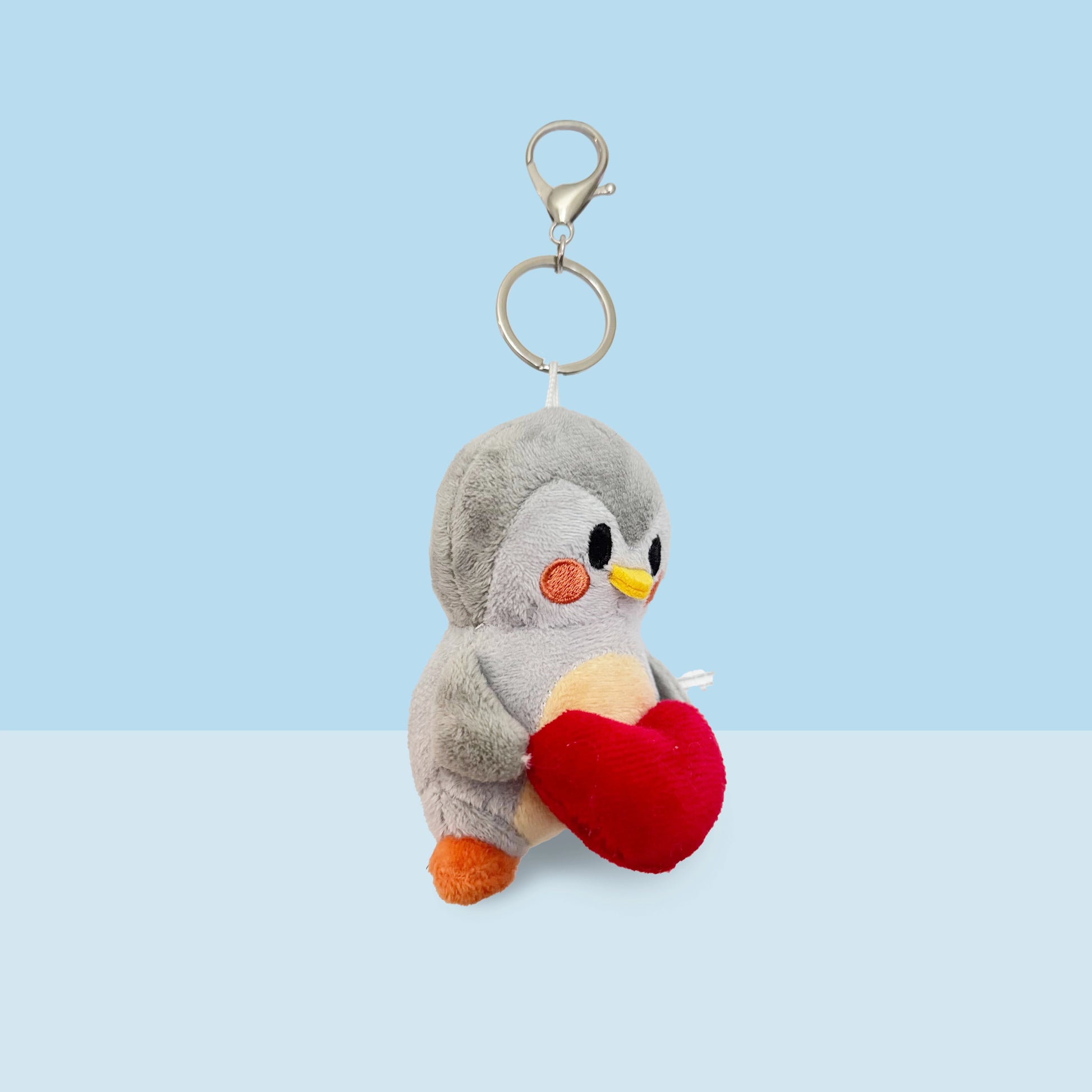 Finch Bag Charm with Heart - Finch 