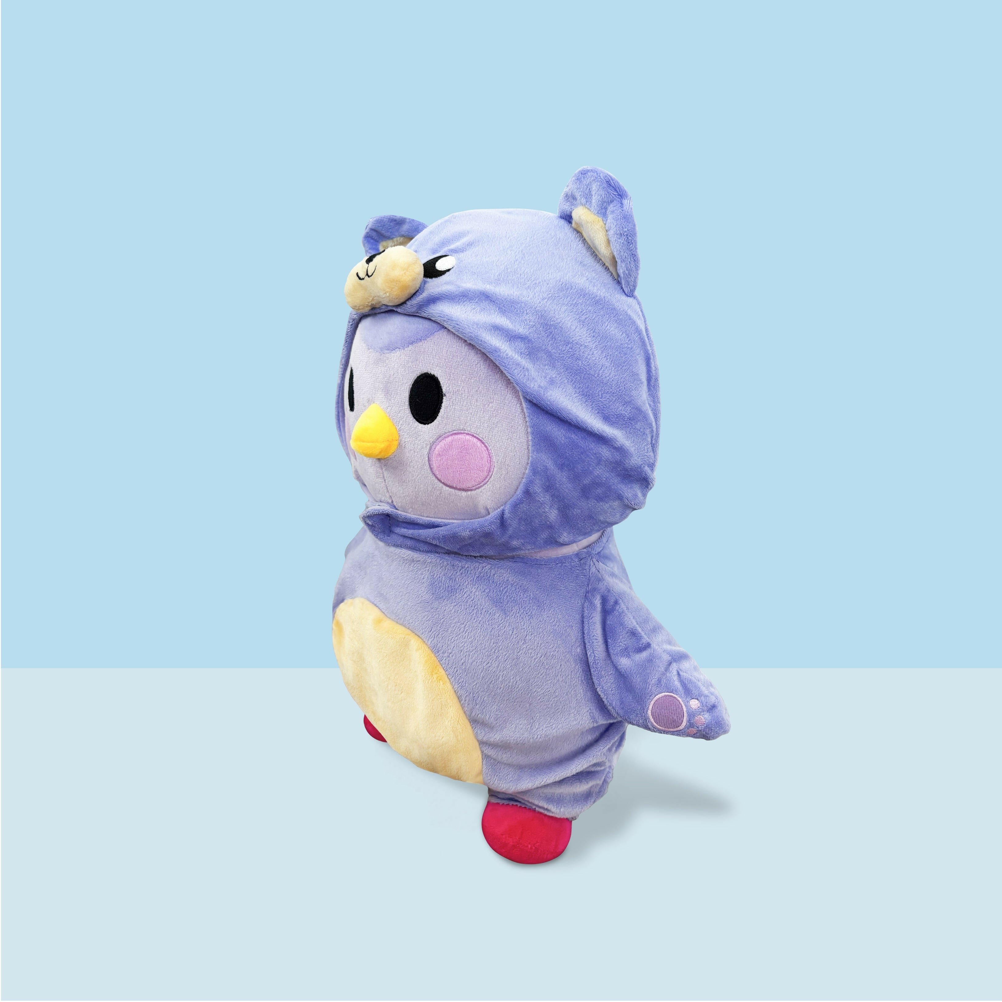 Purple Plushie: Where Soft Self-Care Begins - Finch 