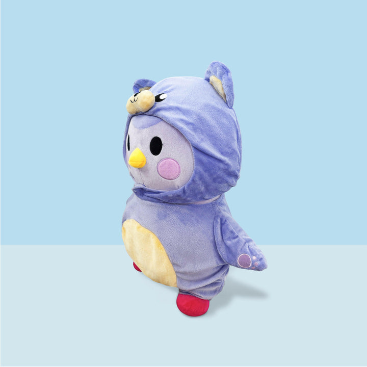 Purple Plushie: Where Soft Self-Care Begins - Finch 