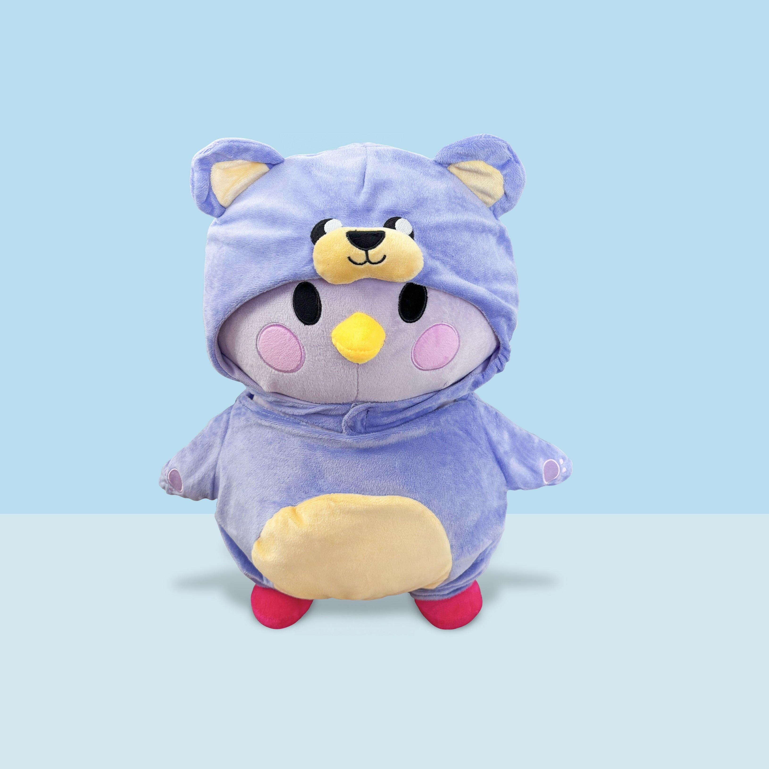 Purple Plushie: Where Soft Self-Care Begins - Finch 