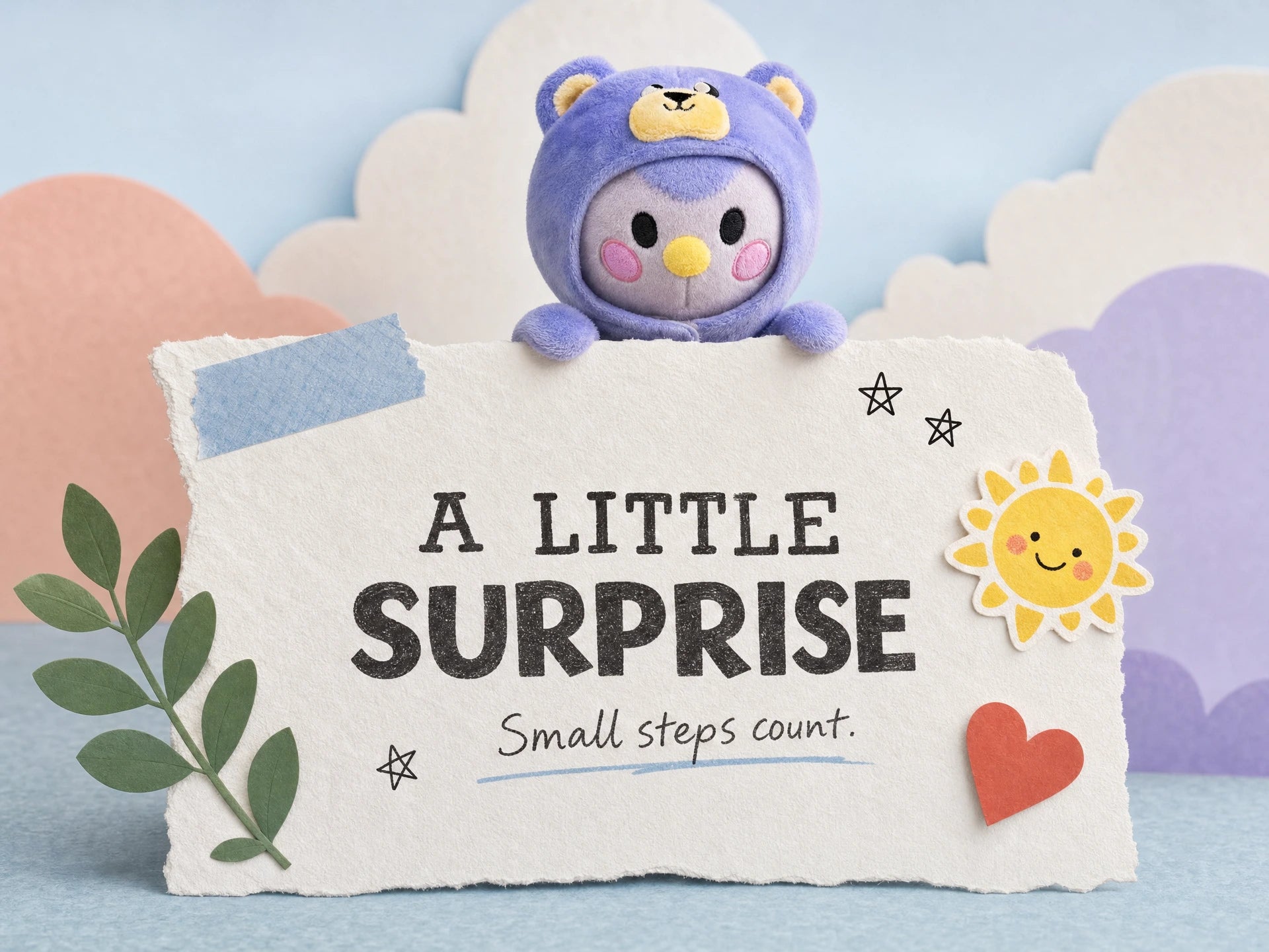 A little surprise — small steps count