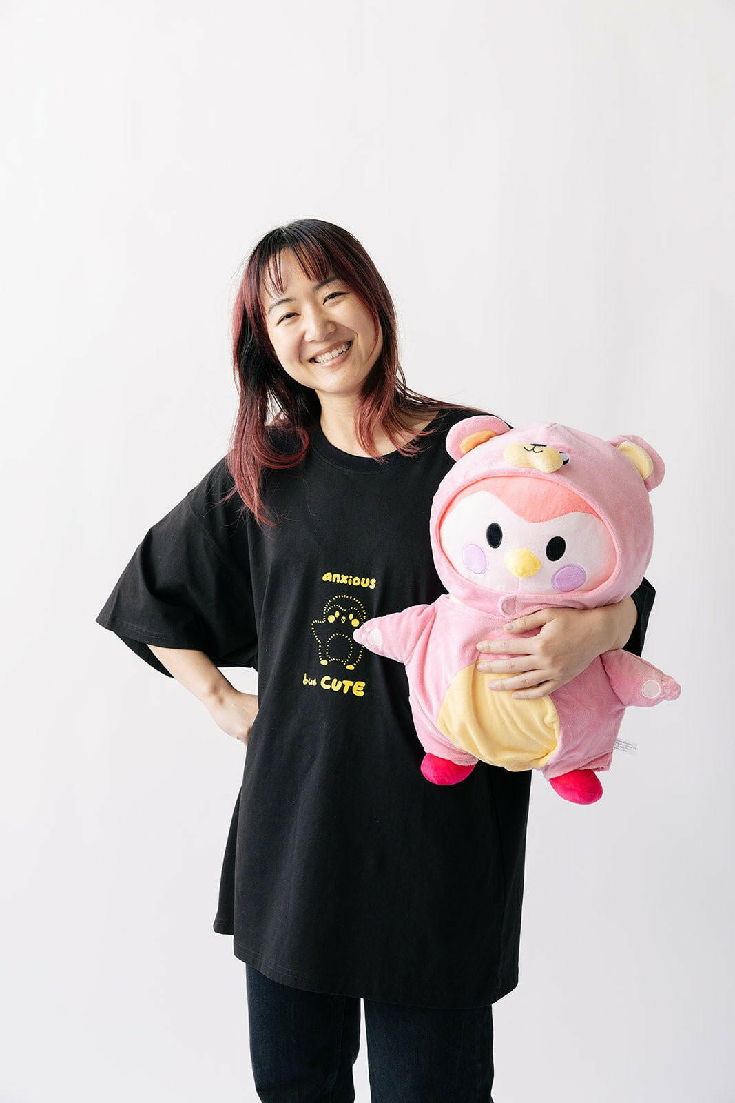 Anxious But Cute Finch T-Shirt - Finch 