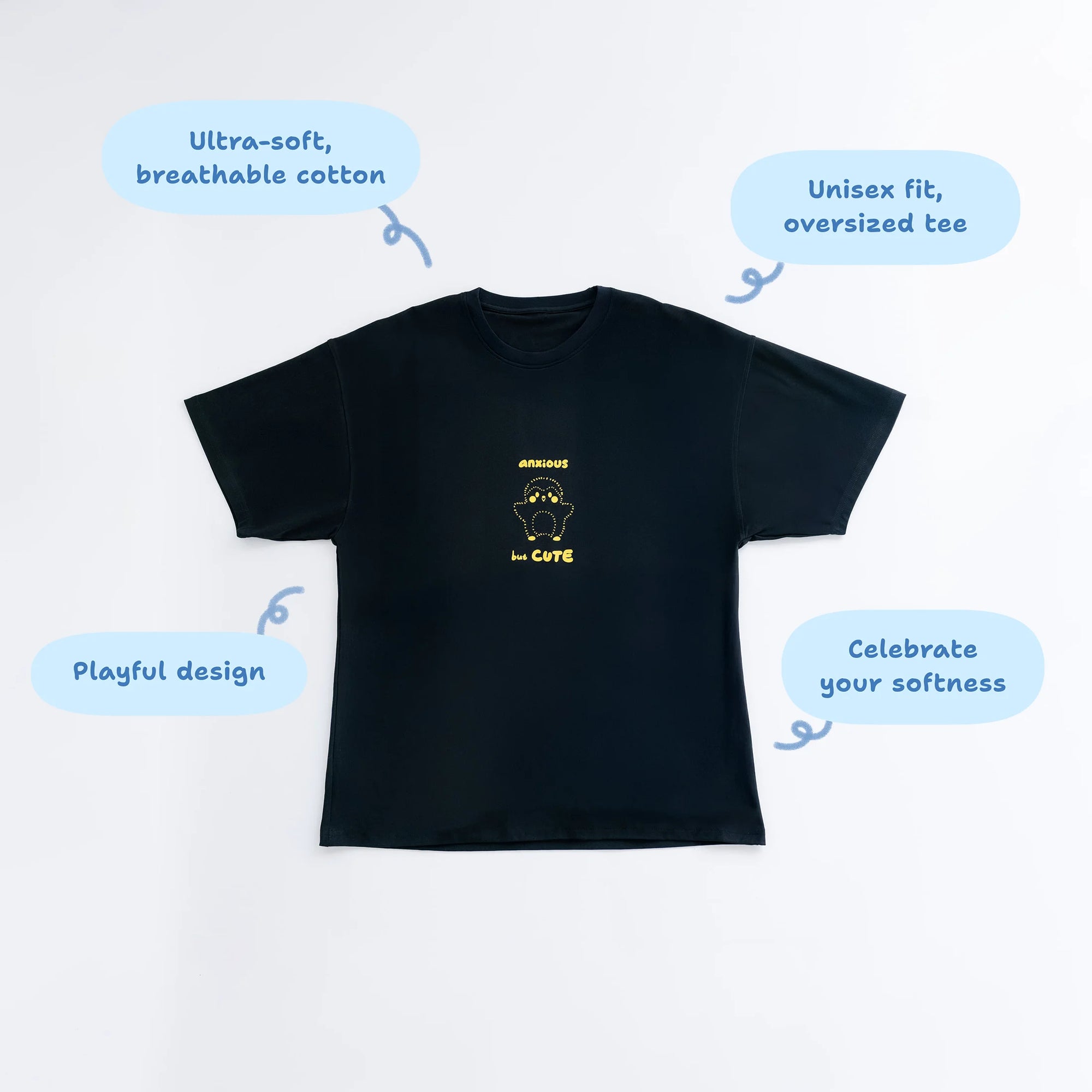 Anxious But Cute Finch T-Shirt - Finch 