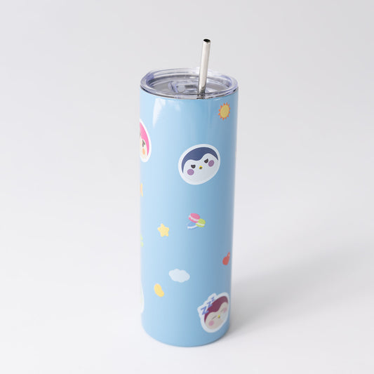 Finch 20oz Insulated Stainless Steel Water Bottle with Lid & Straw - Finch 