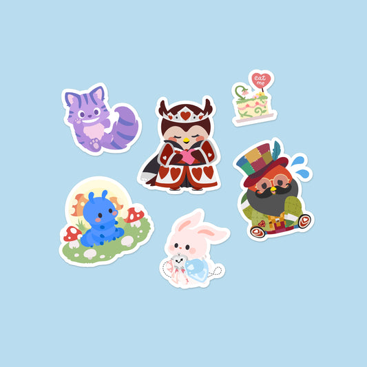 Finch Sticker Pack - Queen of Hearts 👑 💕