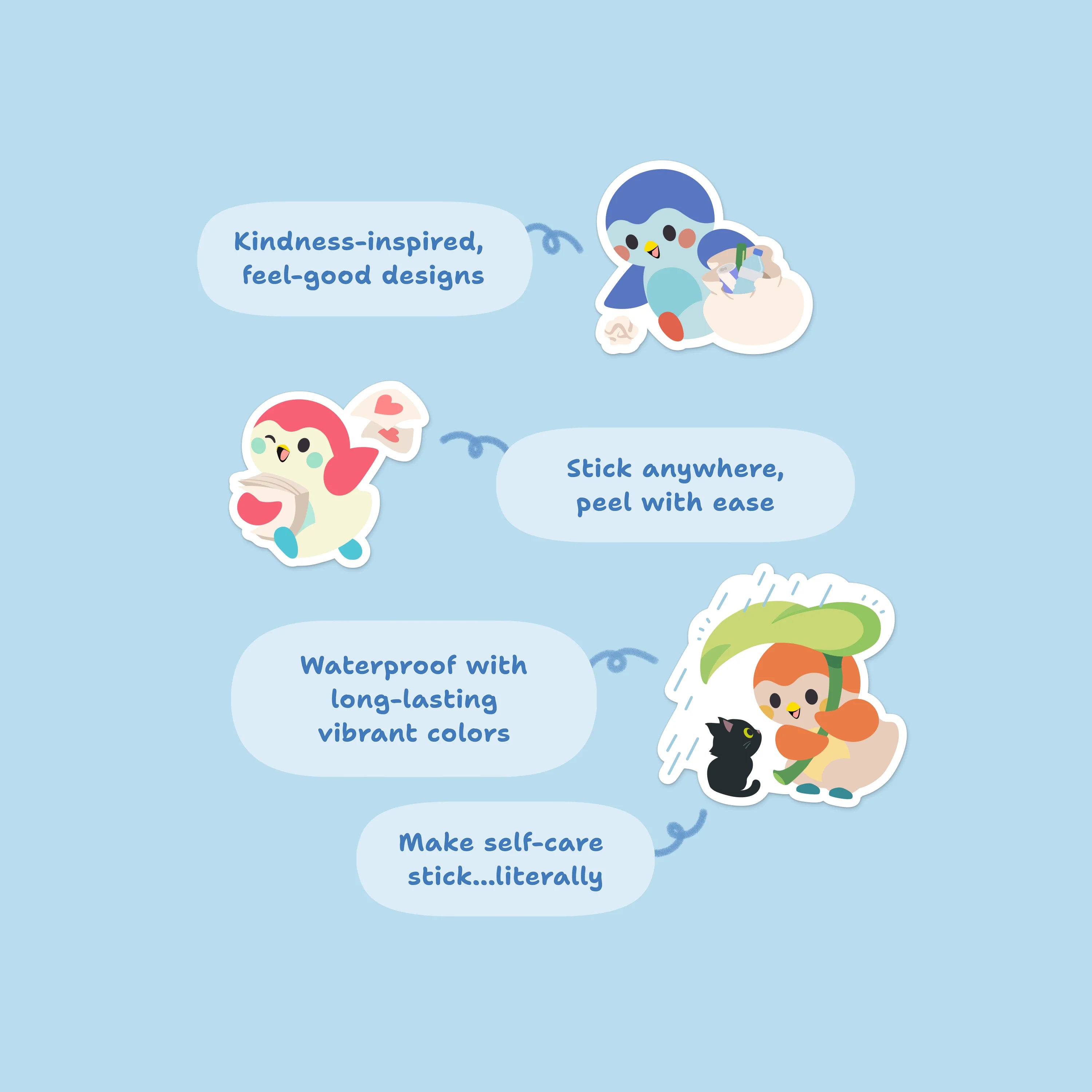Helping Hand Sticker Pack