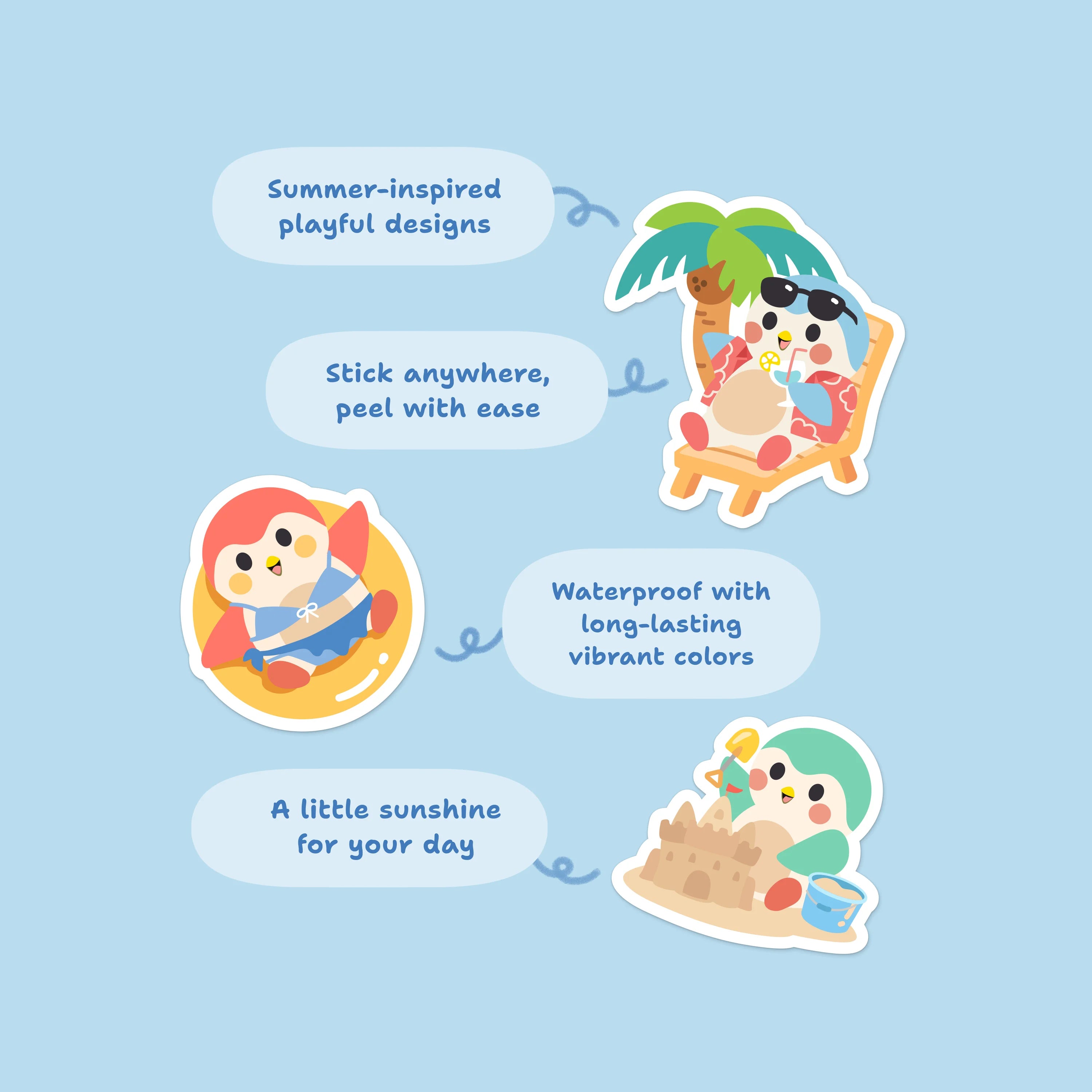 Summer Sticker Pack ☀️