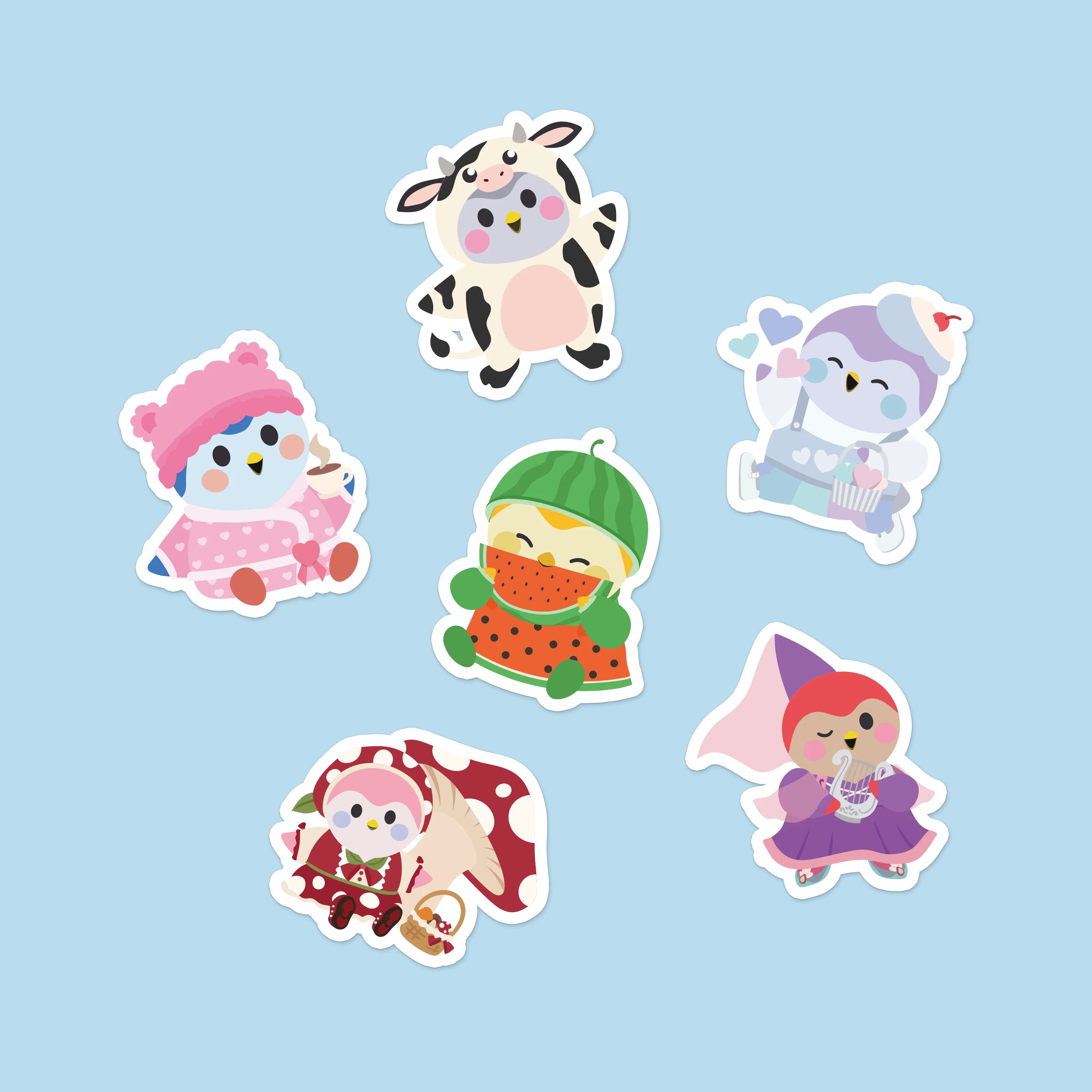 Birb Style Icons Stickers - Vol. 1 | Fashion Meets Feelings