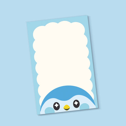 Finch Birb Head Notepad - A5 Colorful Journal