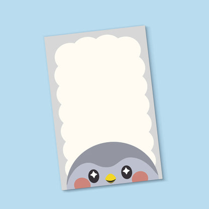 Finch Birb Head Notepad - A5 Colorful Journal