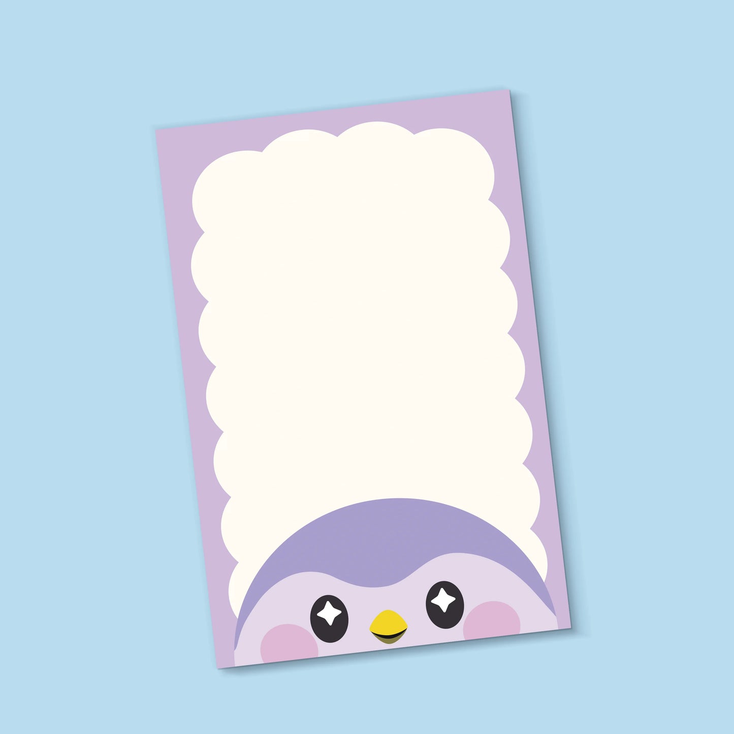Finch Birb Head Notepad - A5 Colorful Journal