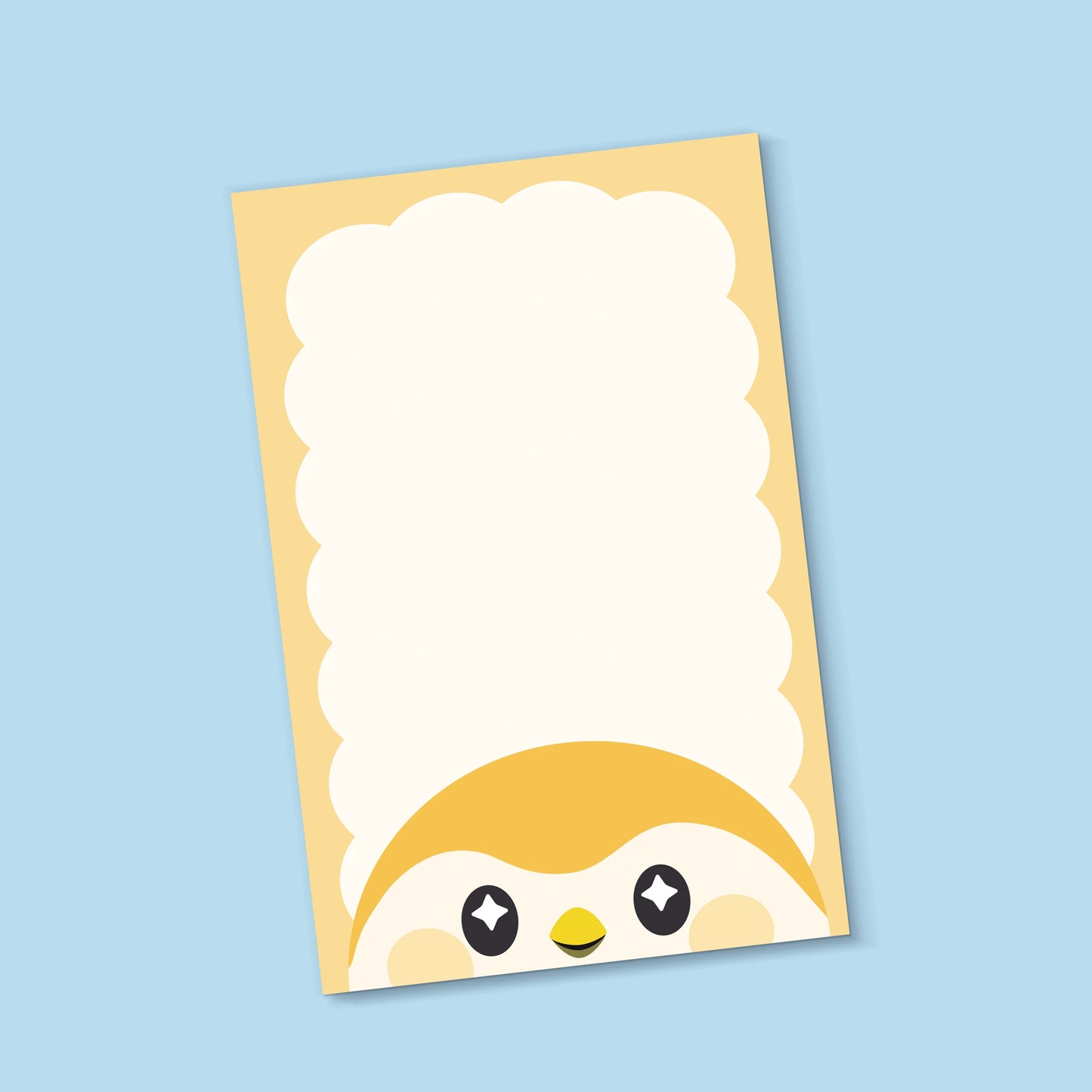 Finch Birb Head Notepad - A5 Colorful Journal